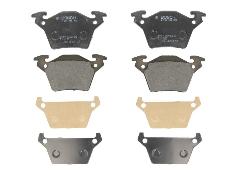 Kit plaquettes de frein à disque BOSCH CLASSE V 2.3 1996 1997 1998 1999 2000