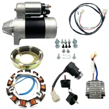 Diesel Electric Starter Motor Alternator Rectifier 186F 186FA 186FA L100 Engine