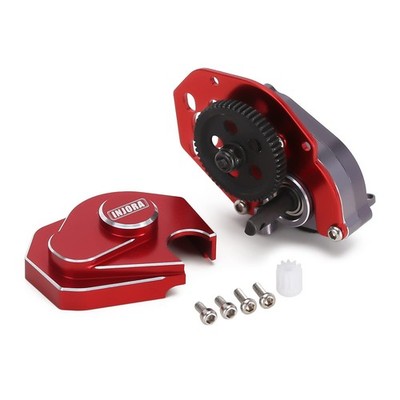 CNC Aluminium Komplettgetriebe mit 0.3 Mod Stahlzahnrädern für Axial SCX24 De...