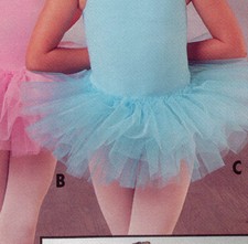 NWT Wolff Fording Organdy 3 Layer Tutu Ballet Copen Blue 4905 Adult or Child