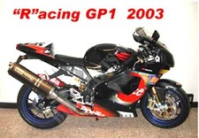 APRILIA ADESIVI ORIGINALI GENUINE DECAL RSV MILLE 1000 R GP1  ALICE 03 8177756