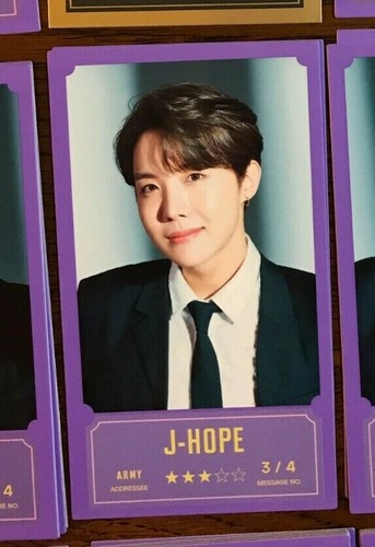 BTS -BangBang Con The Live- Official Message Photo Card Photocard concert Goods - Picture 10 of 25