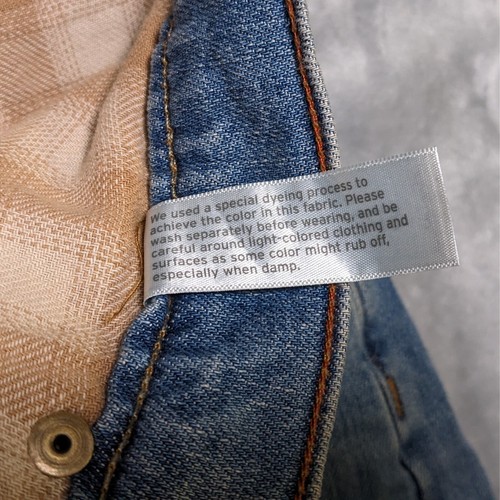 Eddie Bauer Jeans Womens 16 Blue Flannel Lined Relaxed Boyfriend Straight New - Picture 16 of 21