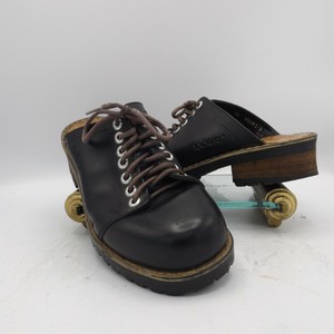 leather mules womens uk