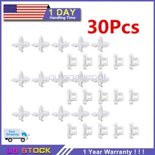 30x For Mercedes Sacco 190 W201 W124 A124 S124 Car Side Door Moulding Clip