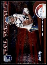 2020 Donruss Elite Pink Full Throttle DK Metcalf Seahawks