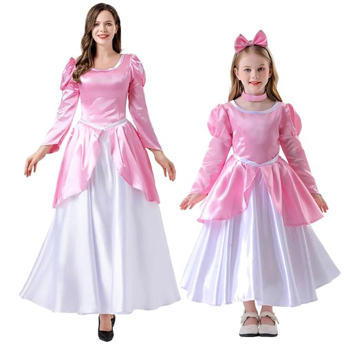 Adult Child Drizella Costume Princess Anastasia Girls Cosplay Halloween Costume - Picture 6 of 72