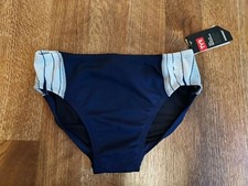 TYR Phoenix Splice Racing Brief Speedo Navy/White/Size 30 Brand New with Tags 
