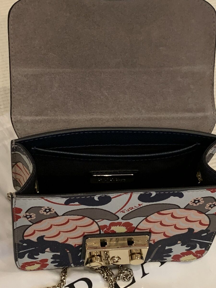 FURLA RARE Limited Edition Metropolis Mini Leather Multi FURLA RARE Limited Edition Metropolis Mini Leather Multi