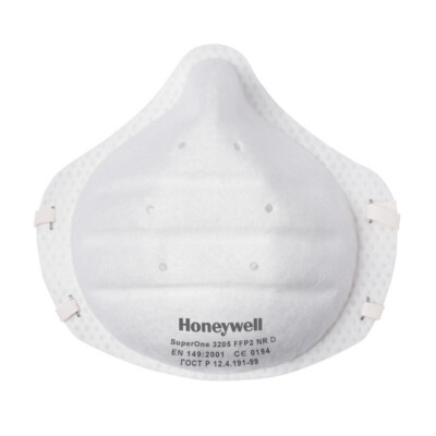 Honeywell Feinstaubmaske Superone 3205 FFP2 ohne Ausatemventil, -30 Stück-