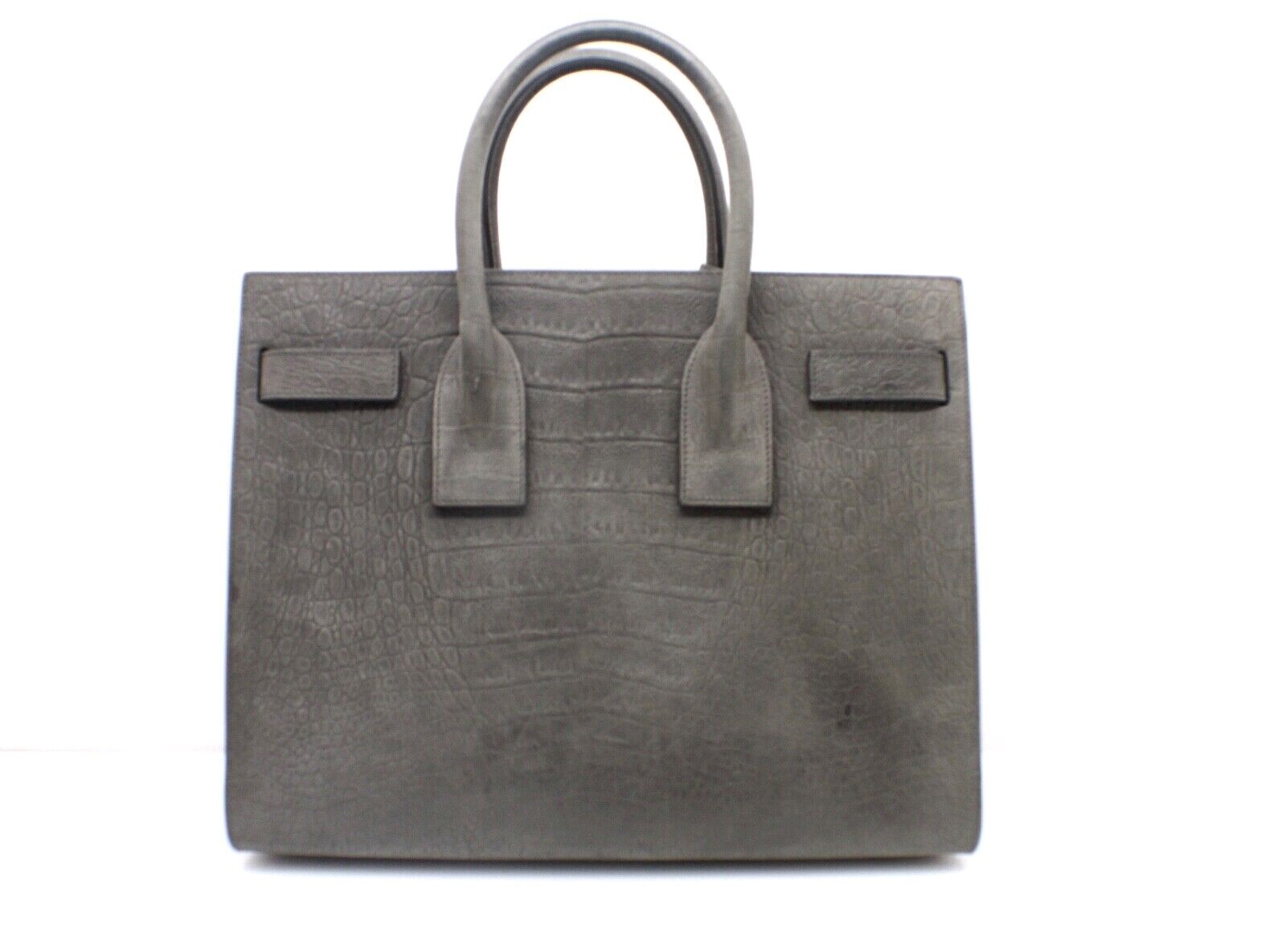 Borsa Saint Laurent De Lour quasi nuova coccodrillo imbusata nabuk piccola YSL