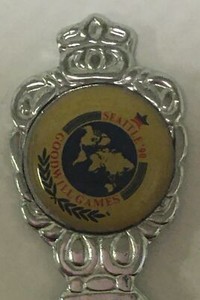 Seattle’90 Goodwill Games Vintage Souvenir Spoon Collectible