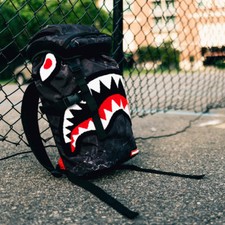 Brand New SPRAYGROUND Chenille Black Marble S...