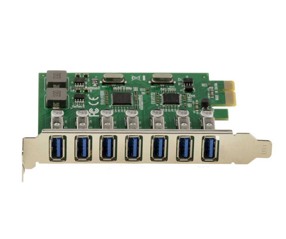 PCI Express PCIe USB 3.0 7 Ports 5G Powered NEC - Image 2 of 4