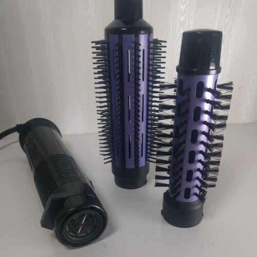 Sèche-cheveux combo air chaud Conair 2 en 1 double brosse fer à friser 1"- 11⁄2" CD160PPCS - Photo 1/7