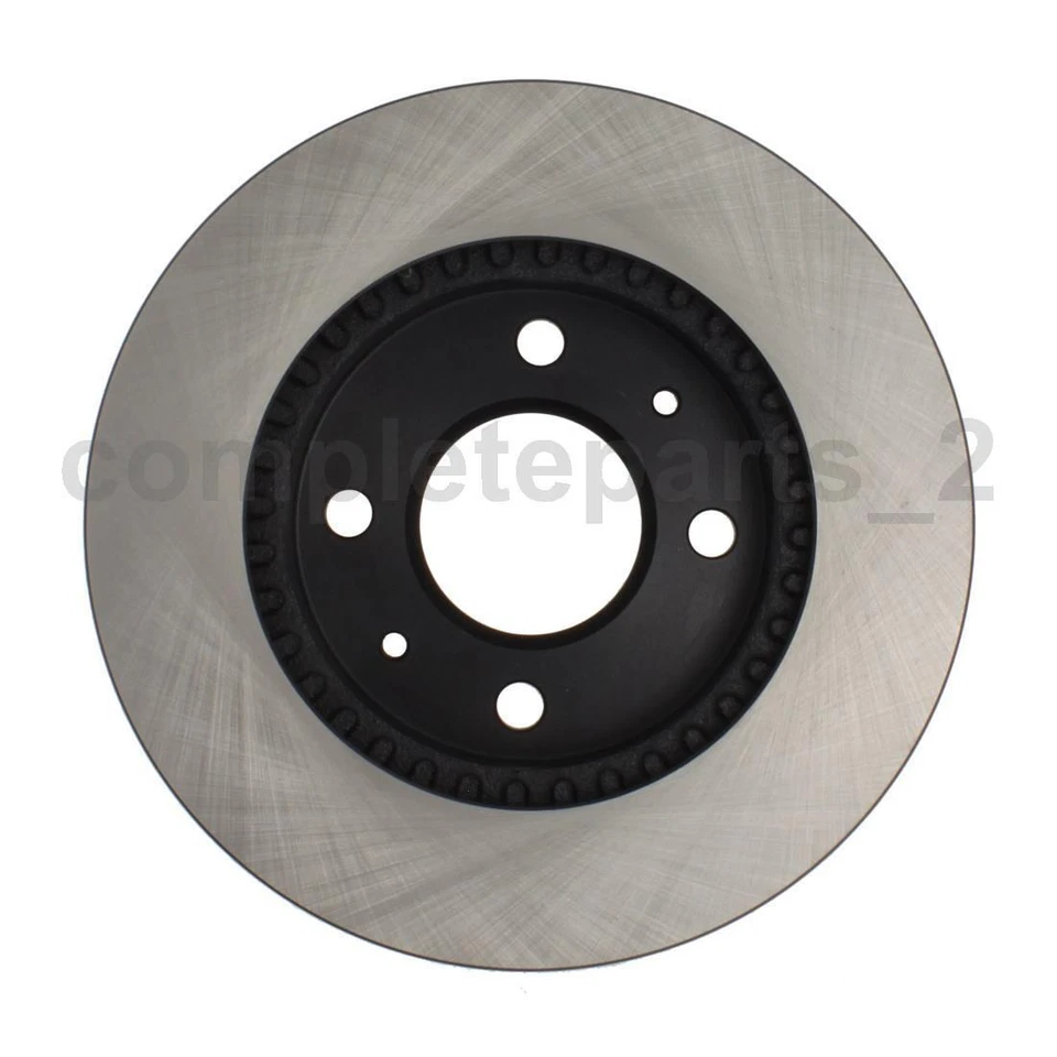 2 Front Brake Rotors Fits Nissan 200SX 1.6L Nissan Lucino 1.6L - Image 3 of 4