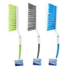 12.5-Inch Handled Utility Brush | Heavy-Duty Cleaning Tool-2 pk
