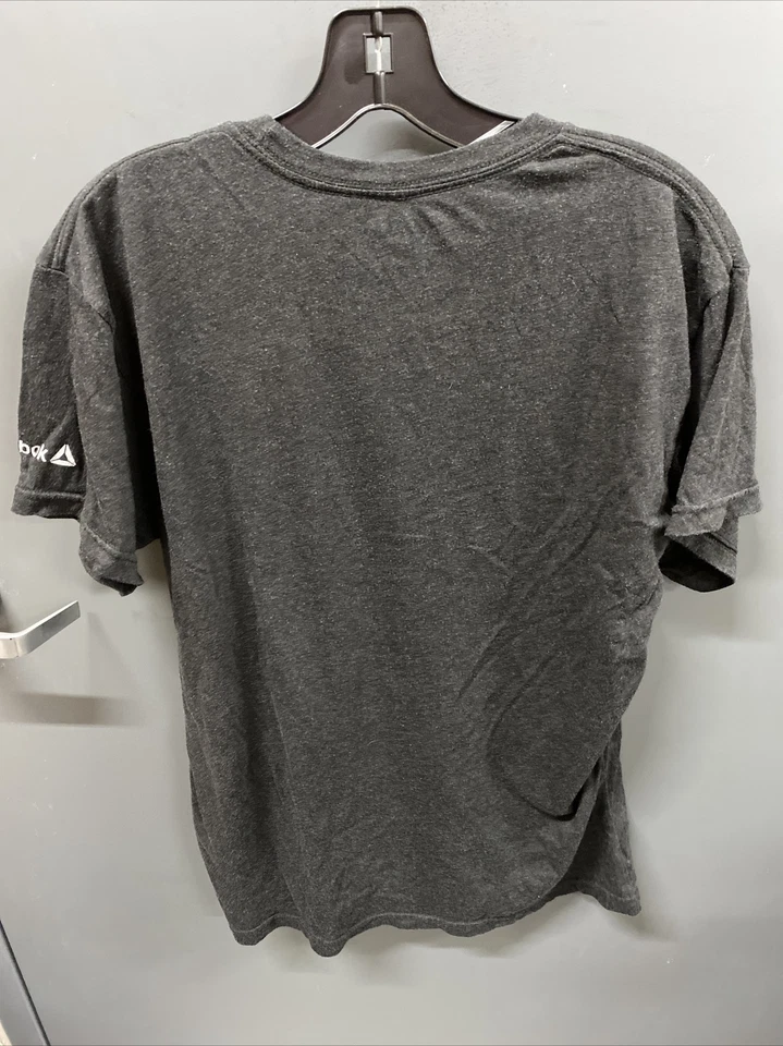 Camiseta negra grande Port Royal Sound Crossfit Reebok para hombre Foto 4 de 4