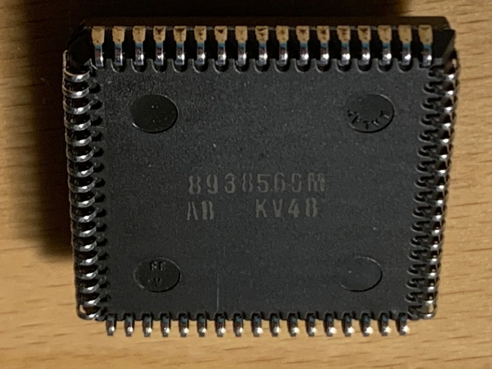  N80C186 INTEL MPU 80C86 CISC 16-Bit 68-Pin PLCC Microprocessor - Image 2 of 4
