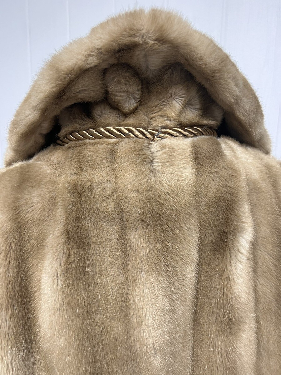 Vintage 70's SEARS The Fashion Place Women's Faux Fur Coat Jacket