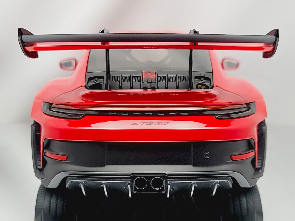Minichamps Porsche 911 (992) GT3 RS 2023 Red & Black Diecast Minichamps Porsche 911 (992) GT3 RS 2023 Red & Black Diecast