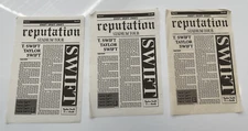 Taylor Swift Reputation Stadium Tour Confetti - 3 Pieces