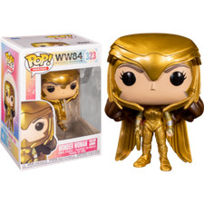 Funko POP DC Wonder Woman 1984 Wonder Woman Golden Armor Power Pose 323