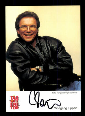 Wolfgang Lippert Autogrammkarte Original Signiert ## BC 153771