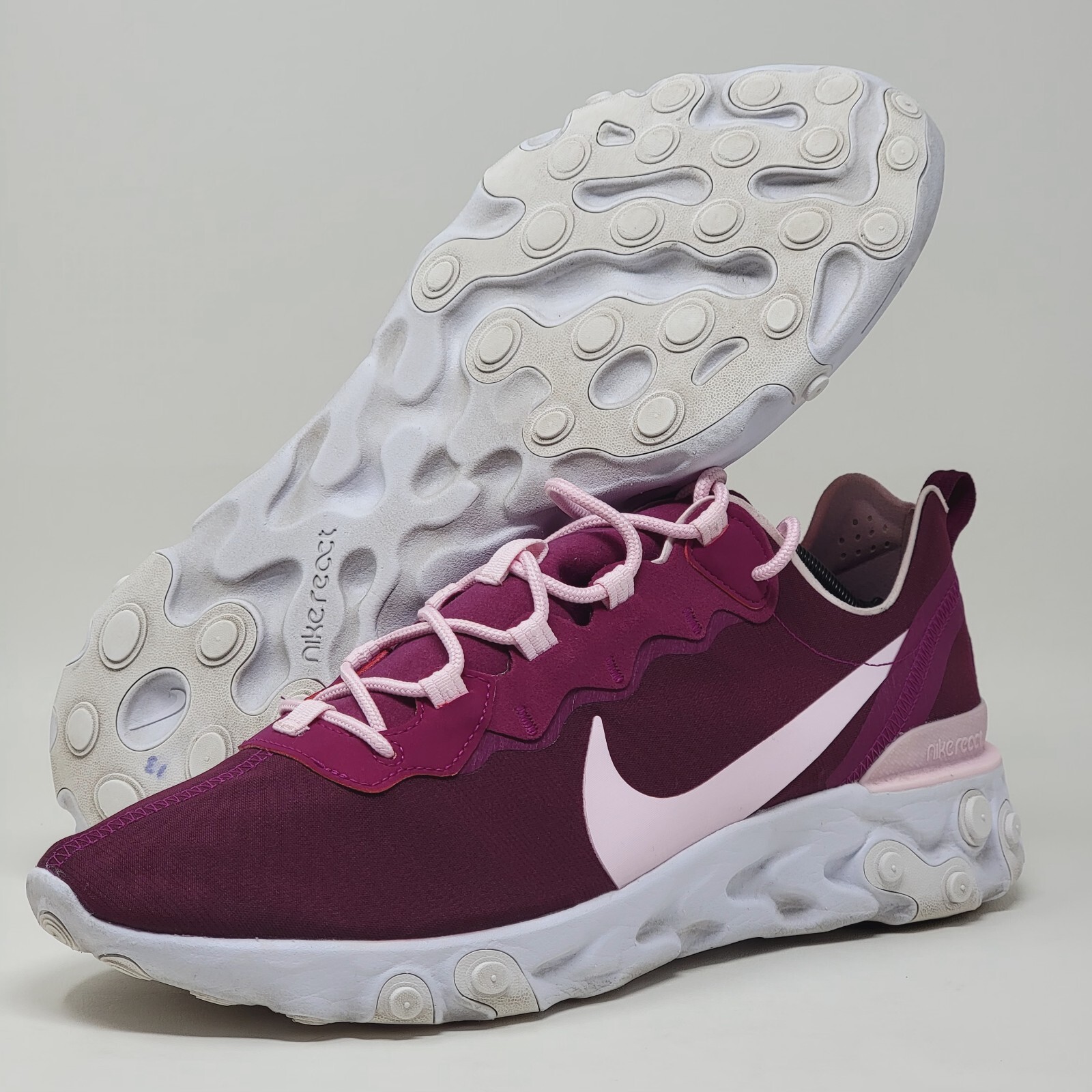 Nike Mens React Element 55 CJ1496-991  Running Sh… - image 1