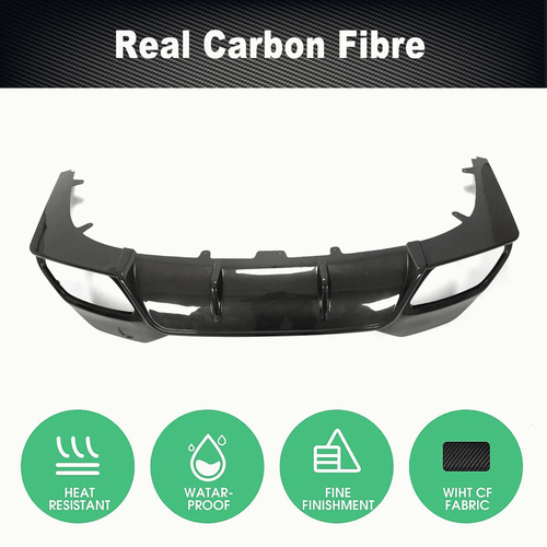 Fit for BMW 8 Series G16 840i M850i M-Sport DRY Carbon Rear Bumper Diffuser Lip - Bild 7 von 14