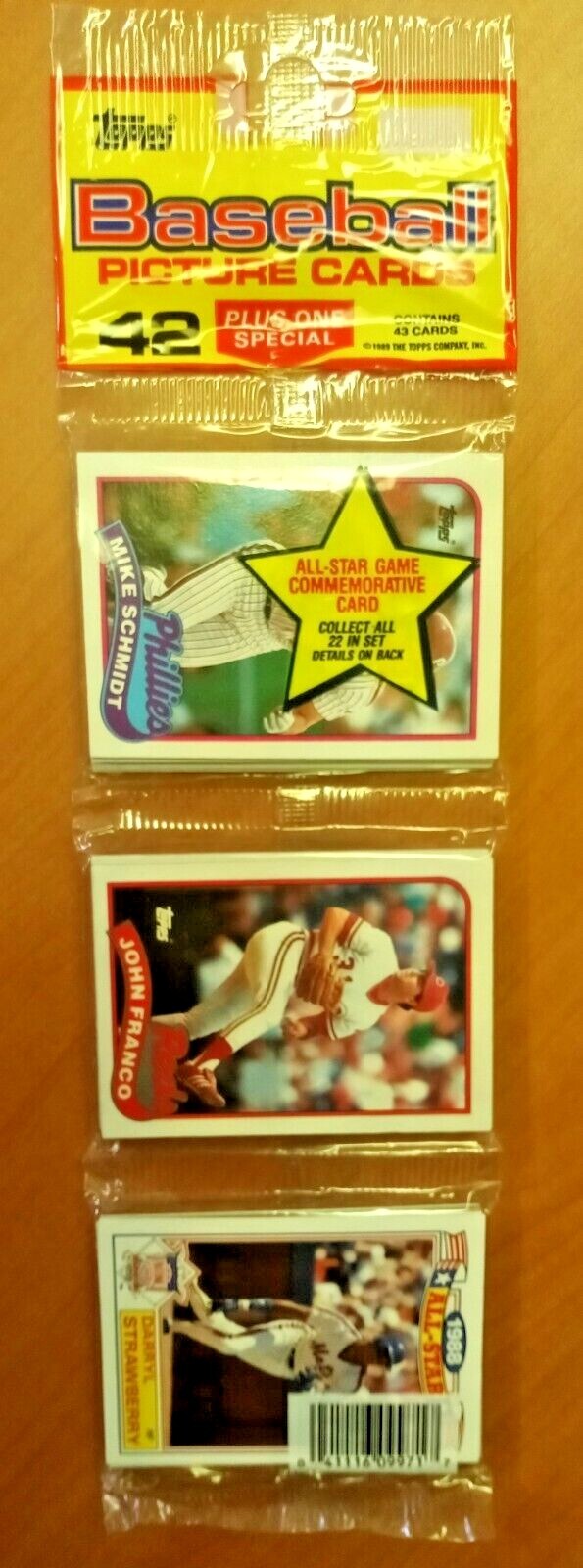 Unopened Baseball Card PacksTopps/Fleer/Donruss/Score/Upper Deck