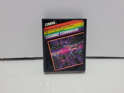 Rare Cosmic Corridor Zimag Atari 2600