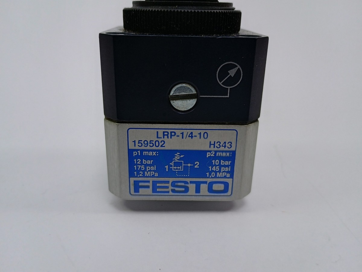 Festo 159502 LRP-1/4-10 Pressure Regulator | eBay