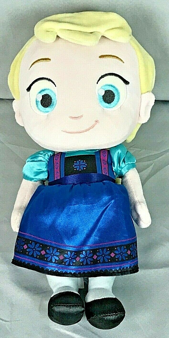Disney's Frozen Movie Anna Doll Plush Stuffed Animal Baby Toddler 12