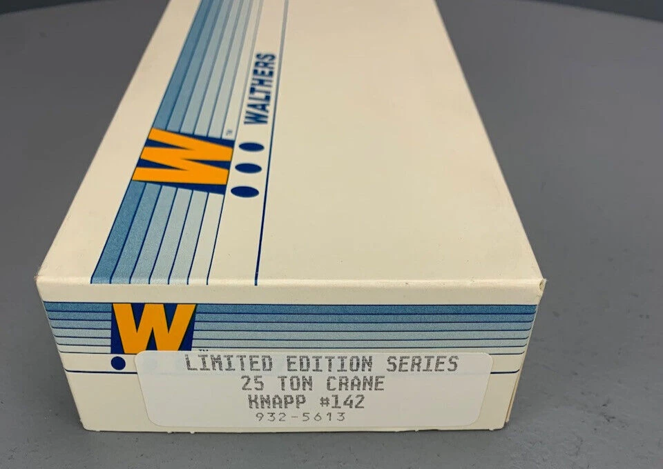 HO Walthers 932-5613 Limited Edition 25 Ton Crane Knapp #142 Kit NIB! HO4963 - Image 2 of 4