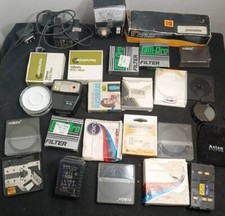 Vtg Lot Camera Lens Accessories Canon Kodak Asanuma Cokin Pro master Cam /41m
