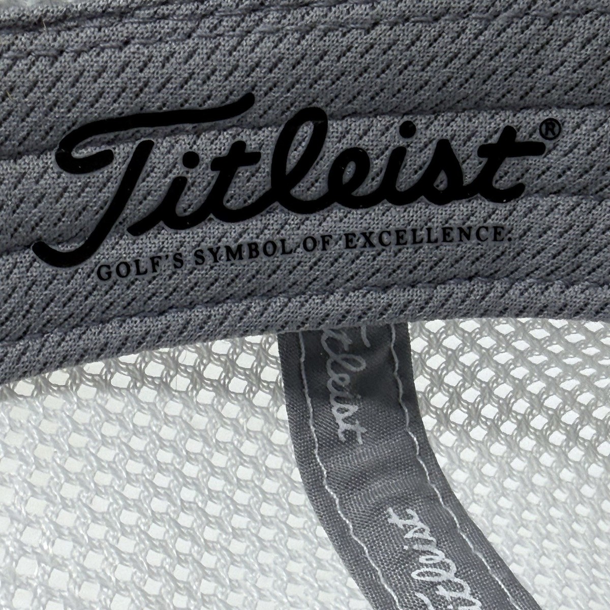 Chapeau Titleist Trucker Snapback - Gris Taille Unique - Maille Dos