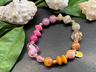 Armband Miracle Beads + div. Perlen Gr. M-L Magic Beads #1000-5