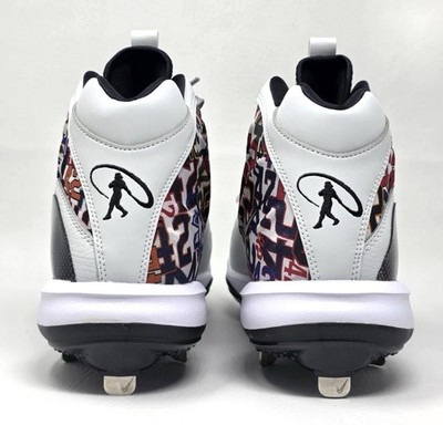 M12 Nike Griffey 2 Metal Baseball Cleats Jackie Robinson Day MLB PE - HV6878-001 Nike Griffey 2 Metal Baseball Cleats Jackie Robinson Day  main image 3
