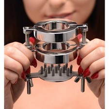 Master Series Stainless Steel Spiked CBT Ball Stretcher and Crusher