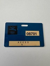 PASS TICKET FINAL  BARCELONA OLYMPIC  1992 BASKETBALL USA CROATIA  JORDAN