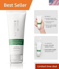 Soothing Flaky/Itchy Scalp Shampoo - 75ml Anti-Dandruff Gel for All Hair Types