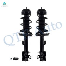 2PC Front L-R Quick Complete Strut-Coil Spring For 2012-2016 Fiat 500 L4 Pop FWD