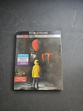 It 4K Ultra HD, Blu-ray Digital copy 2017 Slipcover 2 Disc Rare Stephen King