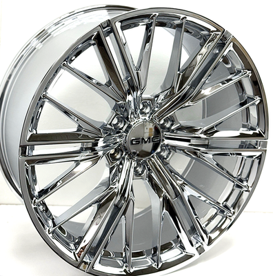 24” Chrome ZL1 OE Replica Wheels fits 2026 GMC Sierra 1500 Denali