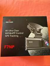 REDTIGER F7NP 4K Ultra Clear Dash Camera WiFi App Control GPS Tracking