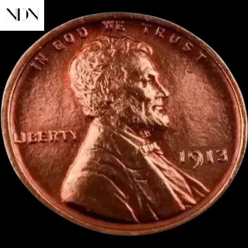 1913 Lincoln Wheat Penny Cent - Gem BU Red