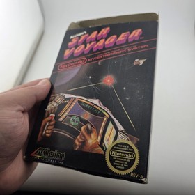 Star Voyager - Box Only - Nintendo Nes - Authentic (No Game)