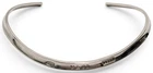 TIFFANY & CO. 1837 VINTAGE 1997 925 STERLING 55.4g CHOKER CUFF COLLAR NECKLACE