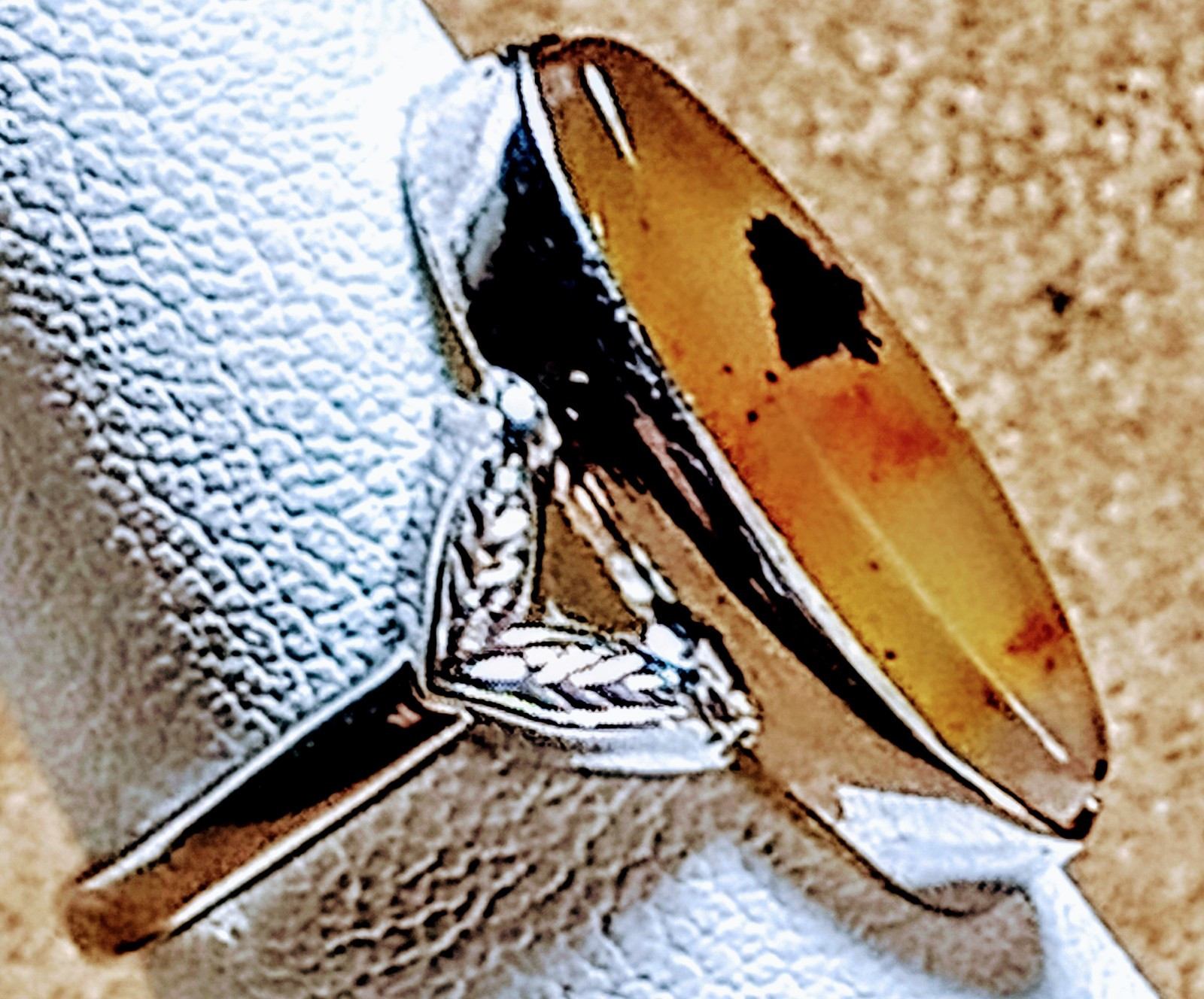 DRAMATIC VINTAGE SIGNED UNCAS * STERLING SILVER &… - image 7